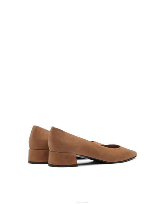 Carla Goat Suede Pumps Lottusse Women Beige Footwear L4RH408