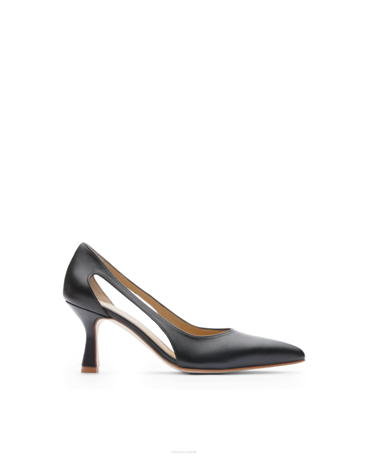 Carla Plain Calf Pumps Lottusse Women Black Footwear L4RH230