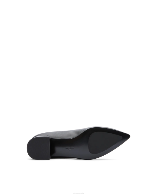 Carla Plain Calf Pumps Lottusse Women Black Footwear L4RH407