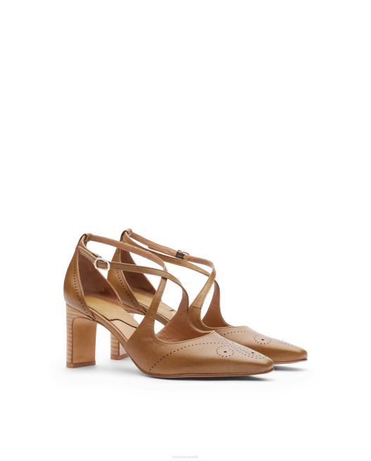 Smithson Crust Anilin Calf Pumps Lottusse Women Brown Footwear L4RH222