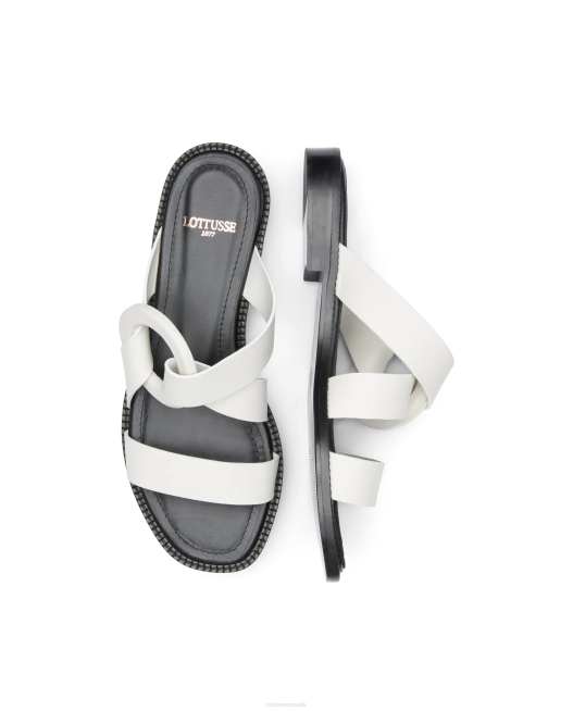 Etnic Plain Calf Sandals Lottusse Women Off White Footwear L4RH247
