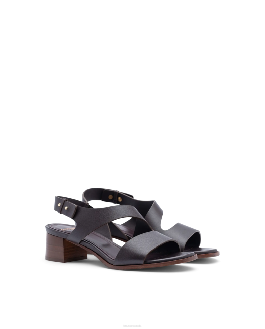 Nylo Plain Grain Calf Sandals Lottusse Women Maroon Footwear L4RH258