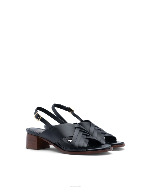 Nylo Soft Lamb Sandals Lottusse Women Black Footwear L4RH253