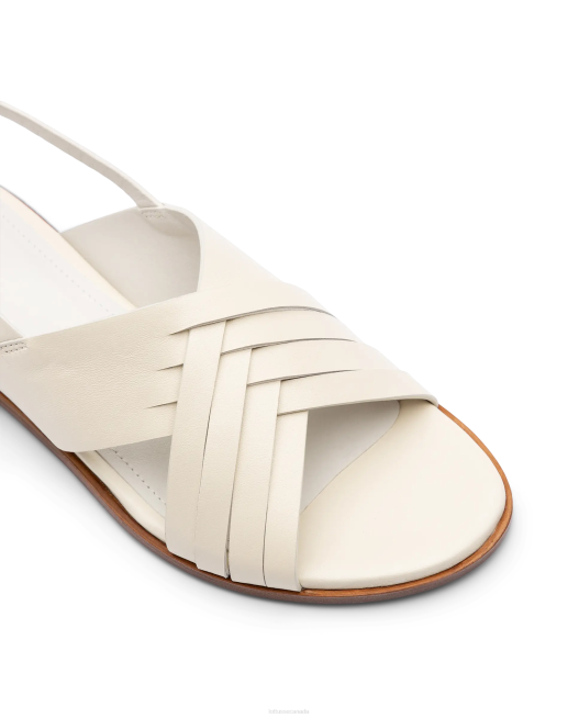 Nylo Soft Lamb Sandals Lottusse Women Off White Footwear L4RH256