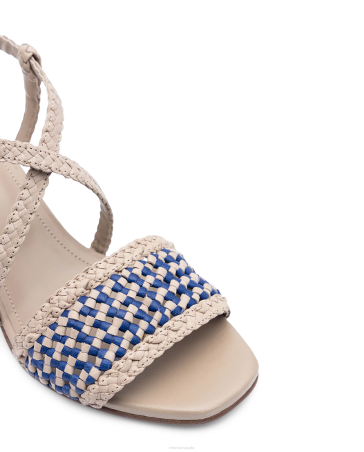 Summer Lamb Mesh Leather Sandals Lottusse Women Multicolour Footwear L4RH314