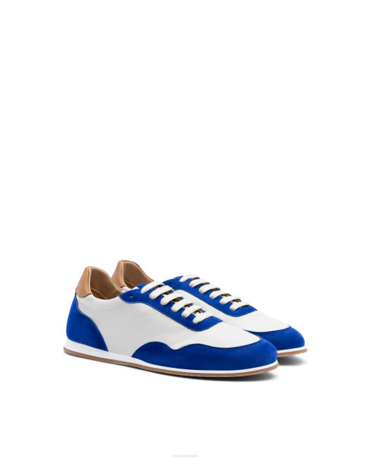 Mancor Goat Suede Sneakers Lottusse Women Blue Footwear L4RH301