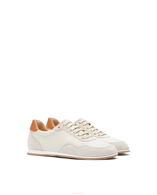 Mancor Goat Suede Sneakers Lottusse Women Off White Footwear L4RH297